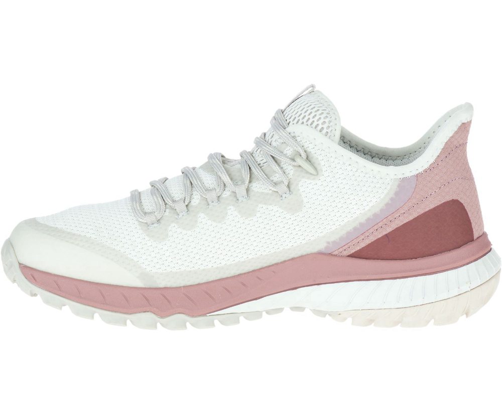 Merrell Hiking Shoes White/Pink - Bravada Waterproof - Womens 52QKZJSDY